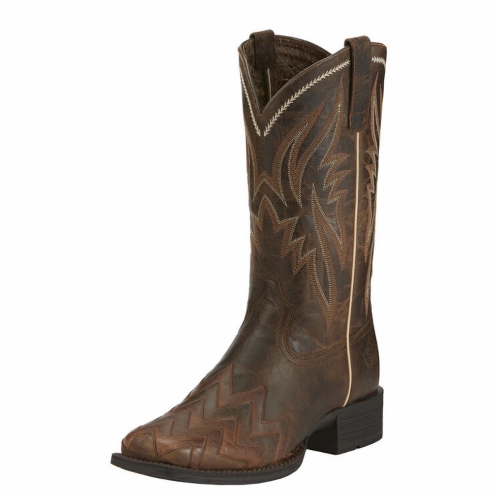 Ariat Distressed Brown Square Toe Boot